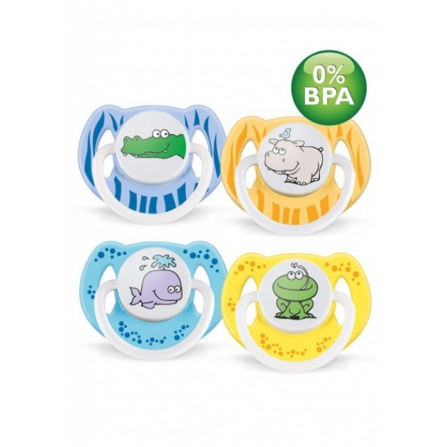 Пустышка силиконовая Avent Philips Дизайн BPA-Free 6-18 мес 2шт